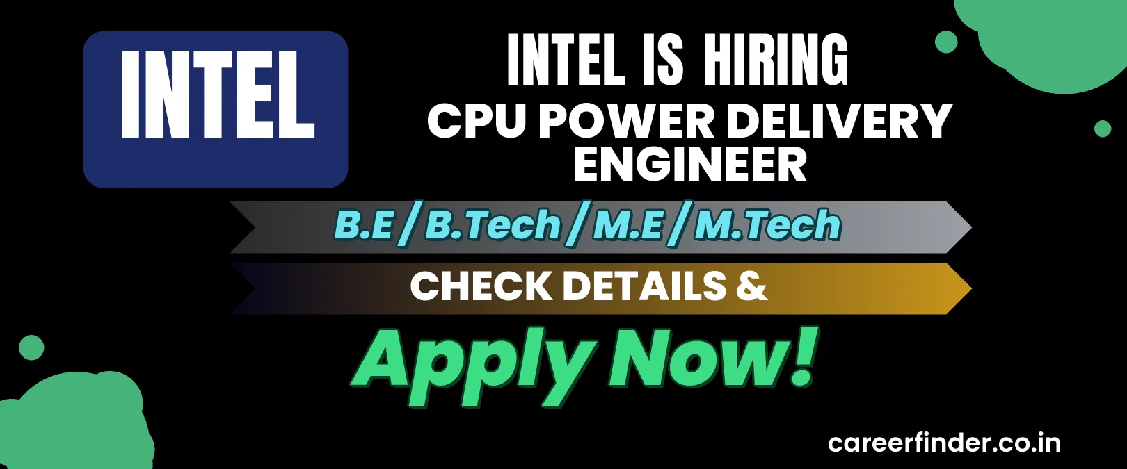 Join As CPU Power Delivery Engineer At Intel | Apply Now