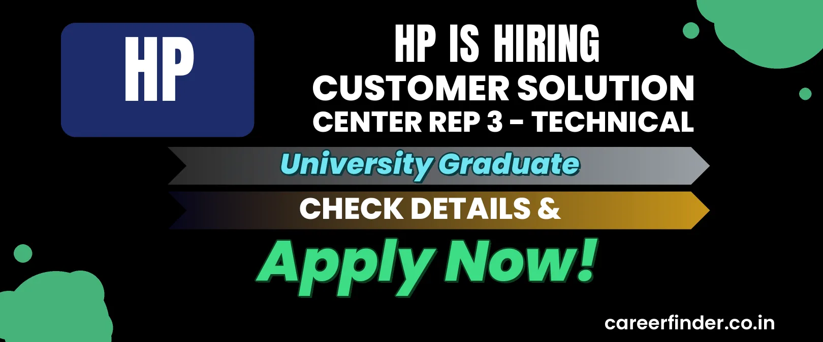 Join As Customer Solution Center Rep 3 - Technical At HP | Apply Now