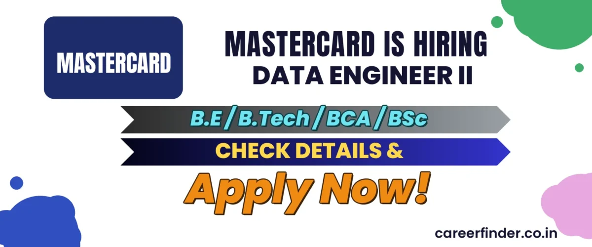 Join As Data Engineer II At Mastercard | Apply Now