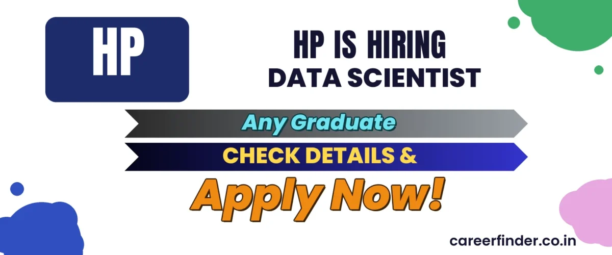 Join As Data Scientist At HP | Apply Now