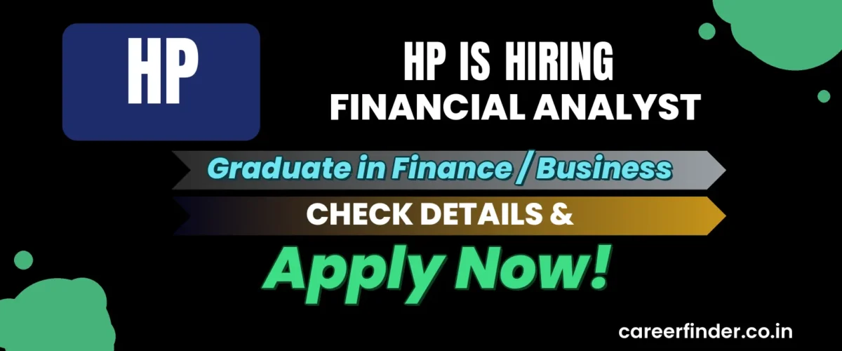 Join As Financial Analyst At HP | Apply Now