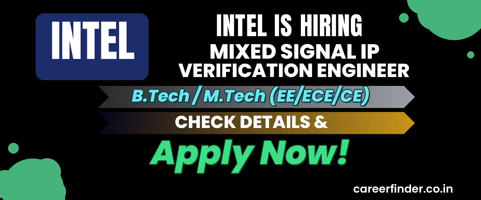 Join As Mixed Signal IP Verification Engineer At Intel | Apply Now