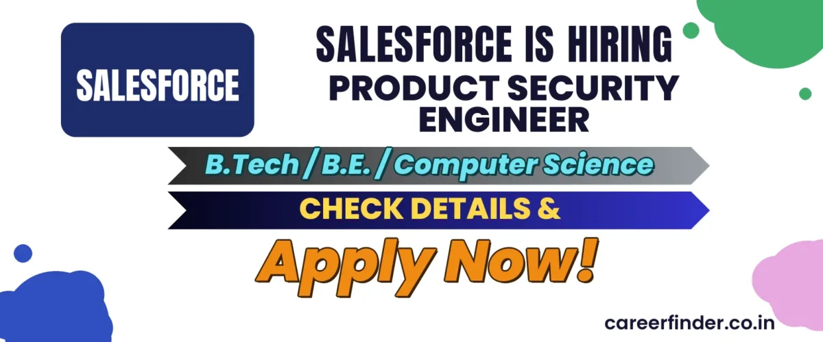 Join As Product Security Engineer At Salesforce | Apply Now