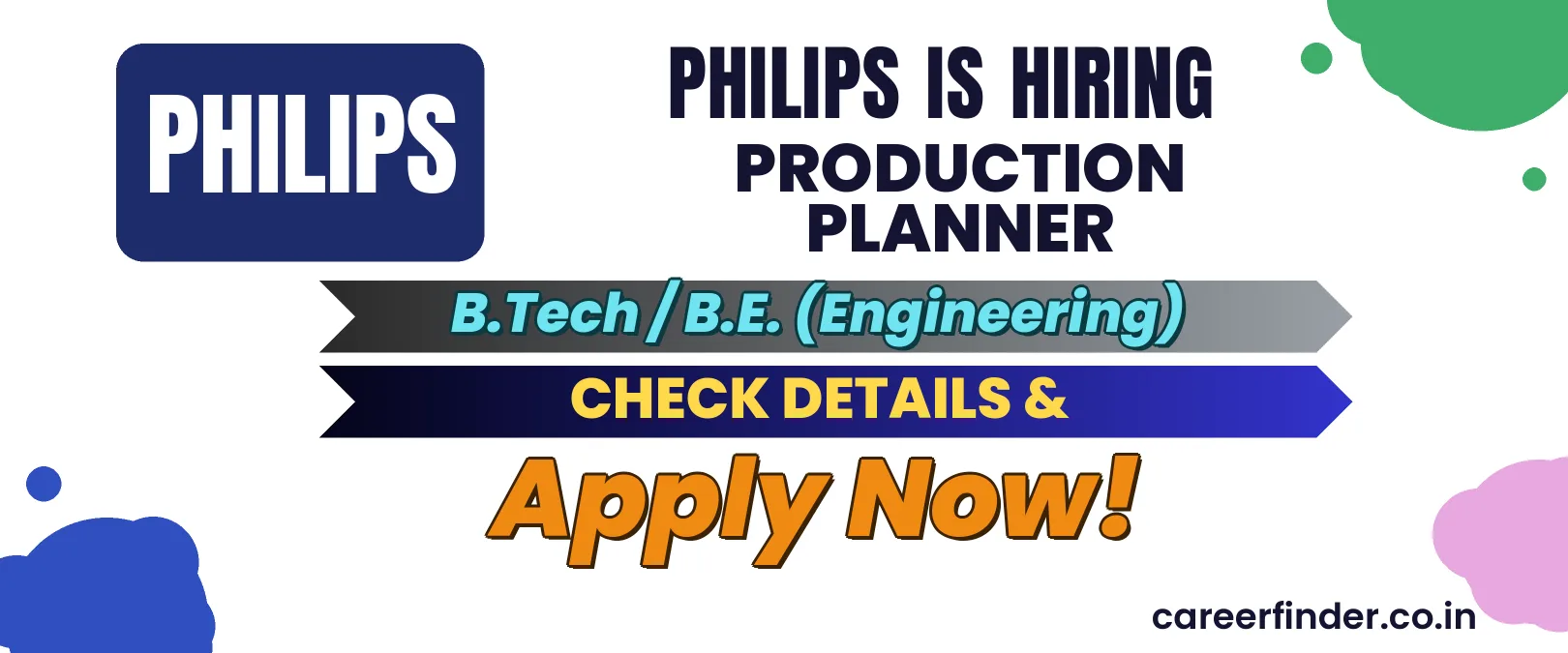 Join As Production Planner At Philips | Apply Now