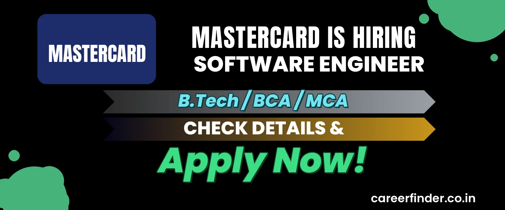 Join As Software Engineer At Mastercard | Apply Now