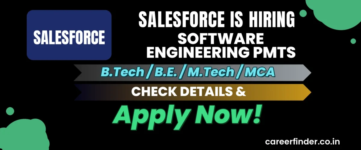Join As Software Engineering PMTS At Salesforce | Apply Now