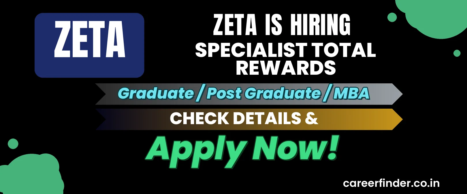 Join As Specialist Total Rewards At Zeta | Apply Now