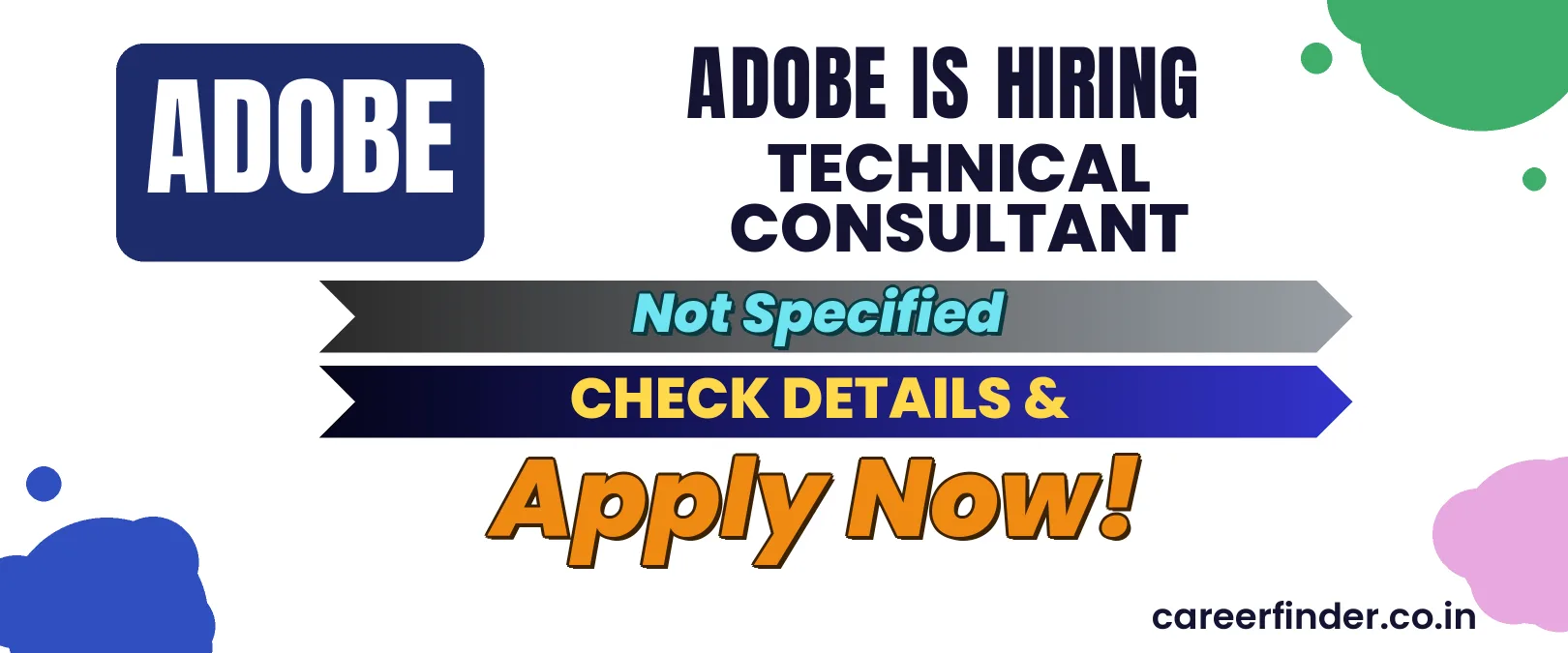 Join As Technical Consultant At Adobe | Apply Now